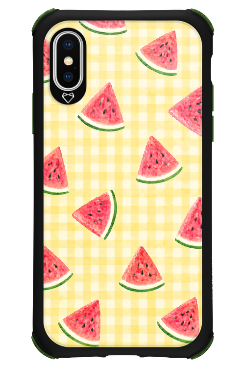 Vintage Watermelon 2.0 - Apple iPhone X