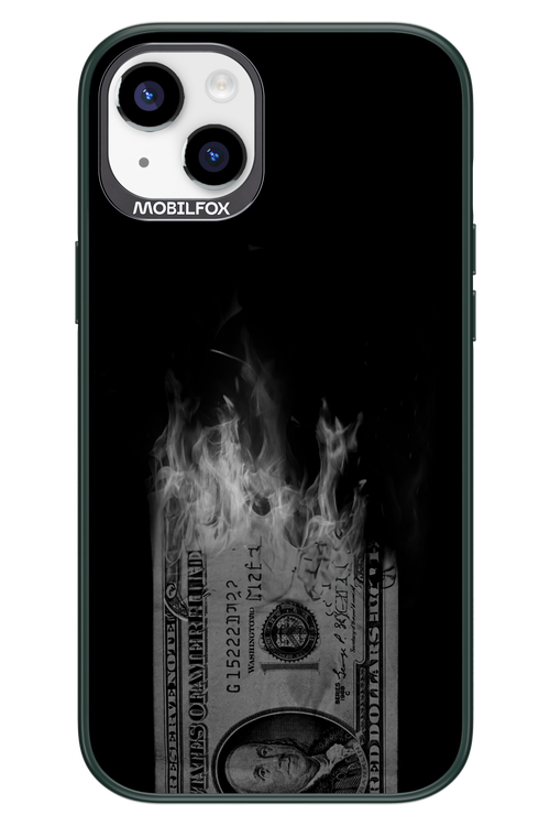 Money Burn B&W 2.0 - Apple iPhone 14 Plus