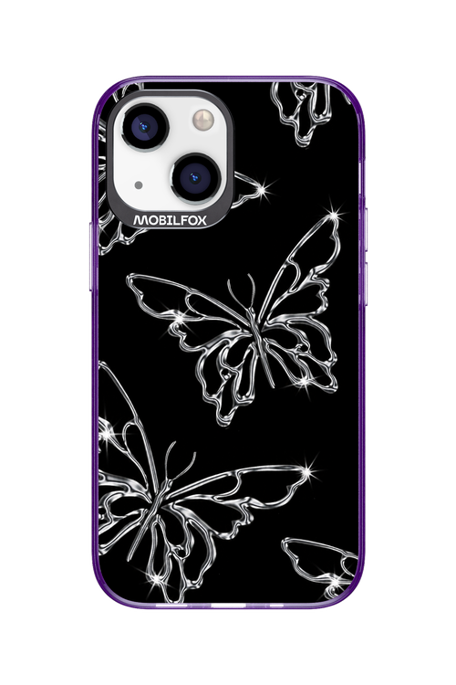 Silver Butterfly 2.0 - Apple iPhone 13 Mini