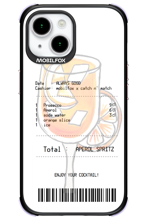 aperol spritz cocktail - Apple iPhone 15