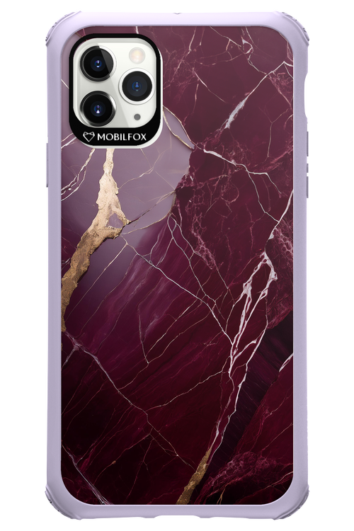 Burgundy Marble - Apple iPhone 11 Pro Max