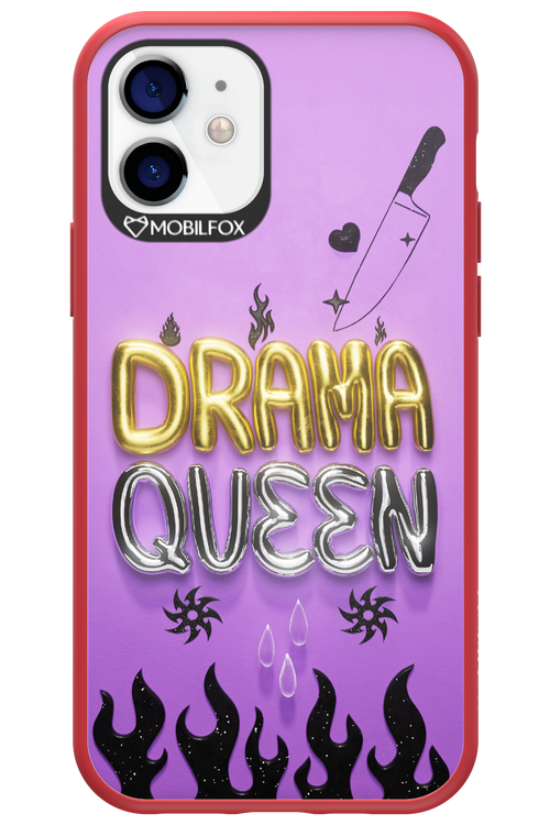 Drama Queen Purple - Apple iPhone 12