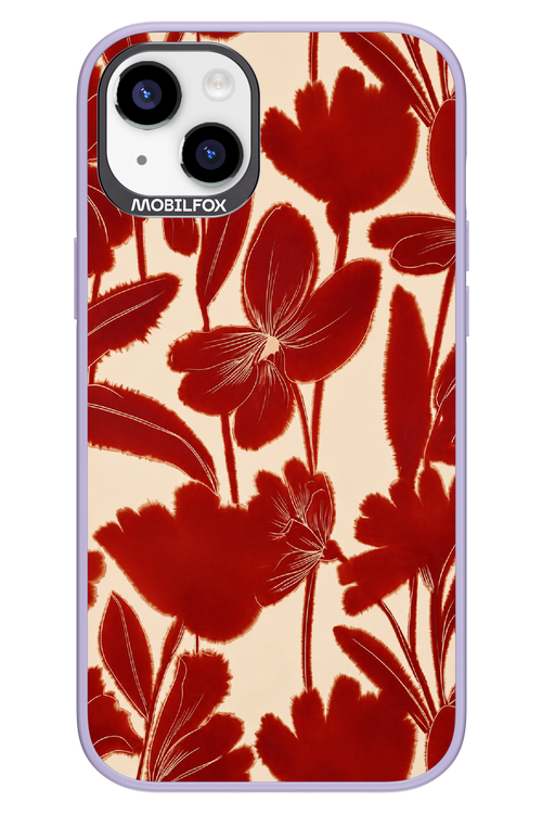 Burgundy Flowers 2.0 - Apple iPhone 14 Plus