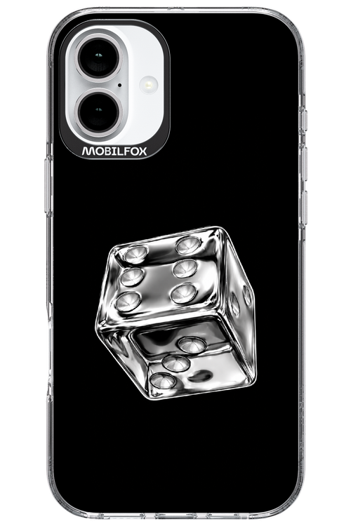 Silver High Roller 2.0 - Apple iPhone 16 Plus
