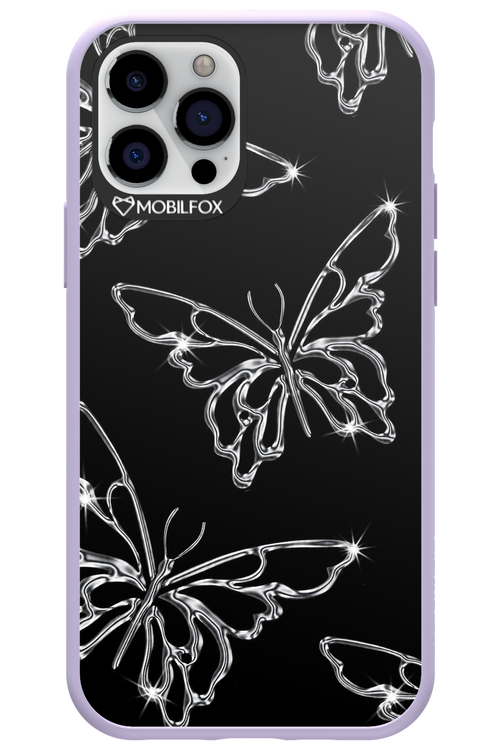 Silver Butterfly 2.0 - Apple iPhone 12 Pro