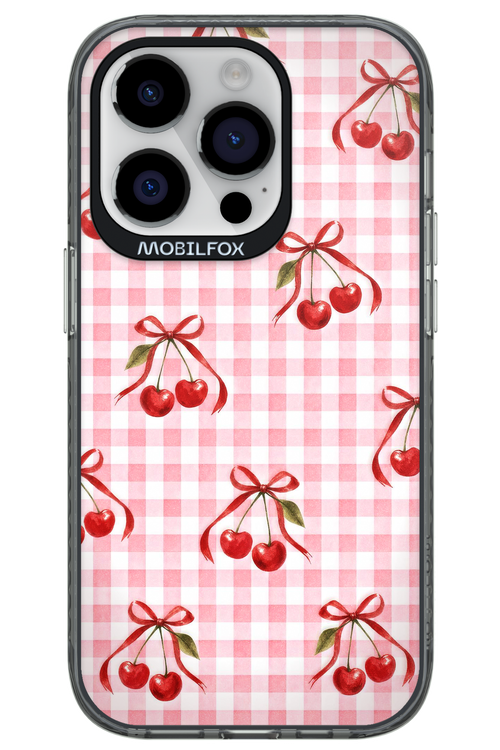 Pink Cherry Checked 2.0 - Apple iPhone 14 Pro