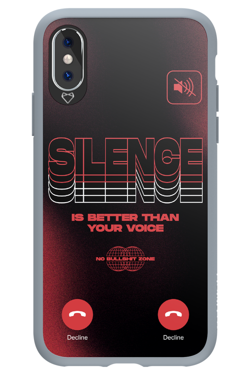 Silence - Apple iPhone X