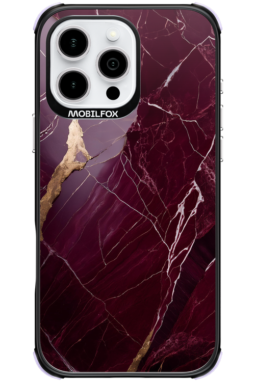 Burgundy Marble - Apple iPhone 16 Pro Max