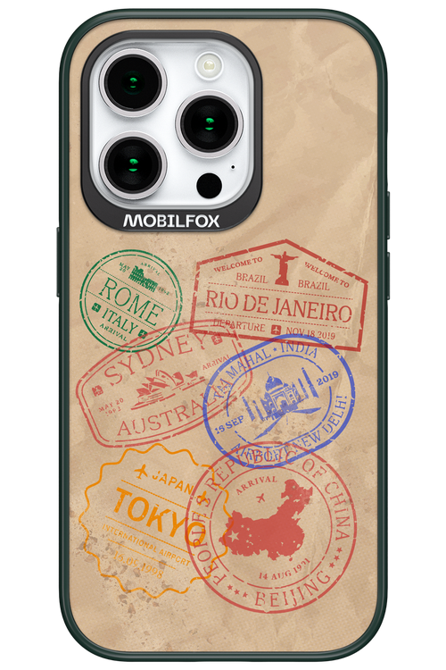 Travel Stamps 2.0 - Apple iPhone 15 Pro