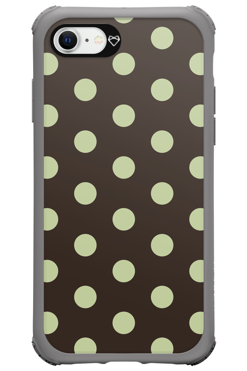 Polka Dots (pistachio) 2.0 - Apple iPhone 8