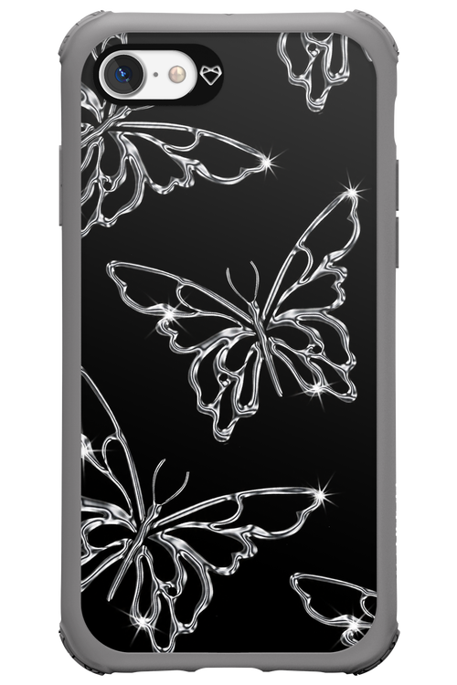 Silver Butterfly 2.0 - Apple iPhone 7