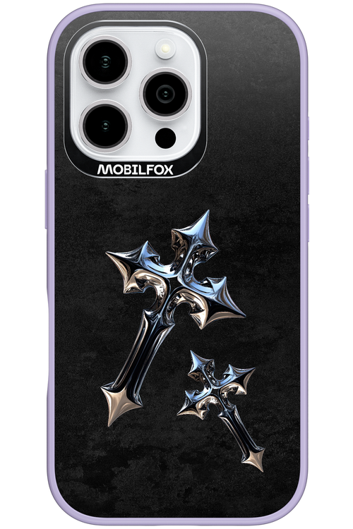 Chrome Crosses 2.0 - Apple iPhone 16 Pro
