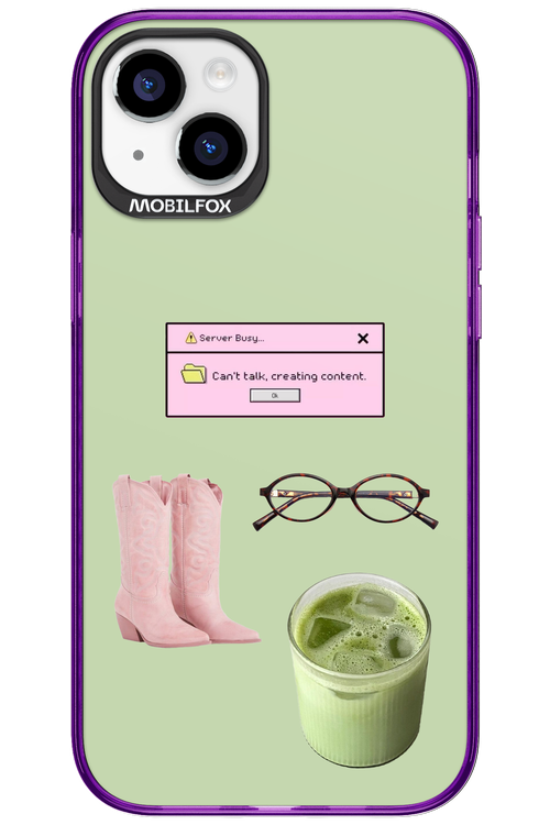 Matcha Babe - Apple iPhone 15 Plus