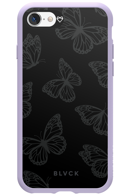 Black Butterflies - Apple iPhone SE 2022