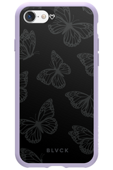 Black Butterflies - Apple iPhone SE 2022