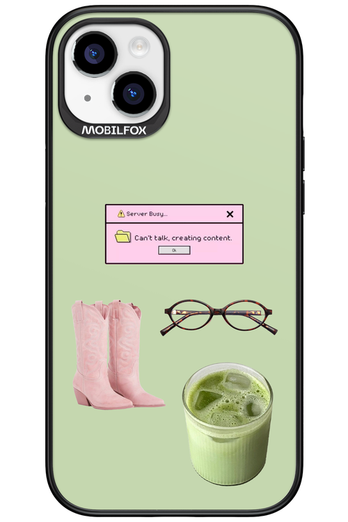 Matcha Babe - Apple iPhone 15 Plus