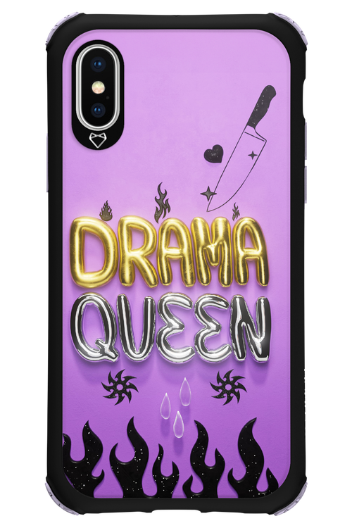 Drama Queen Purple - Apple iPhone XS