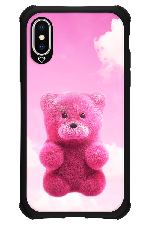 Pinky Bear Clouds - Apple iPhone X