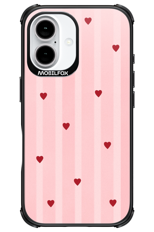 Red Little Hearts 2.0 - Apple iPhone 16