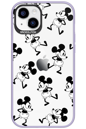 Iconic Mouse (pattern) 2.0 - Apple iPhone 15 Plus