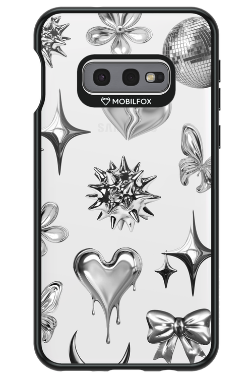 Silver Zone Transparent - Samsung Galaxy S10e