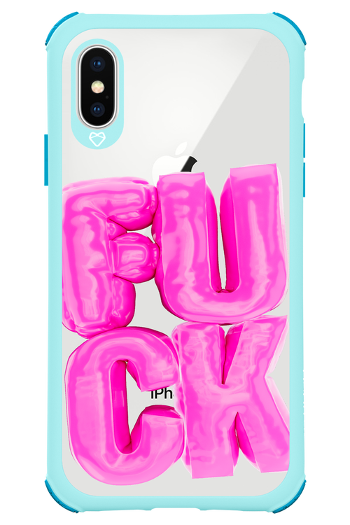 F*ck Transparent - Apple iPhone XS