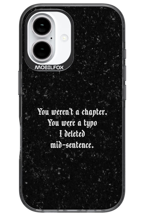 A Typo 2.0 - Apple iPhone 16