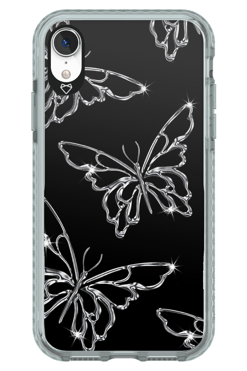 Silver Butterfly 2.0 - Apple iPhone XR