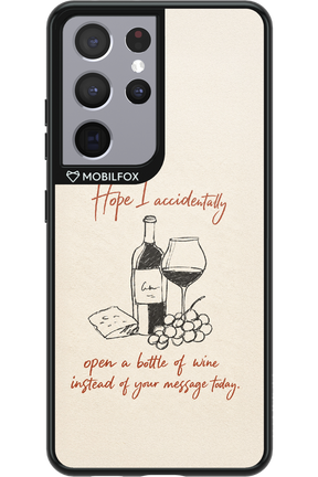 Bottle of wine 2.0 - Samsung Galaxy S21 Ultra