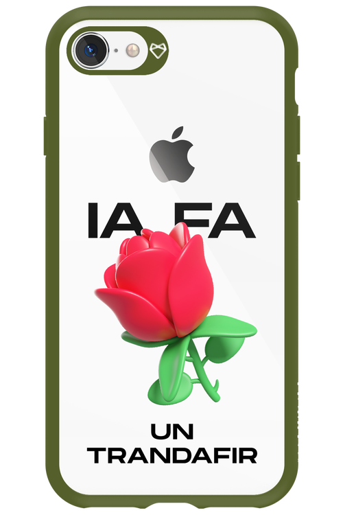 IA Rose Transparent - Apple iPhone 8