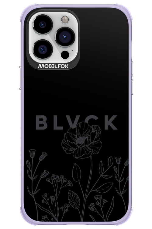 Black Flowers - Apple iPhone 13 Pro Max