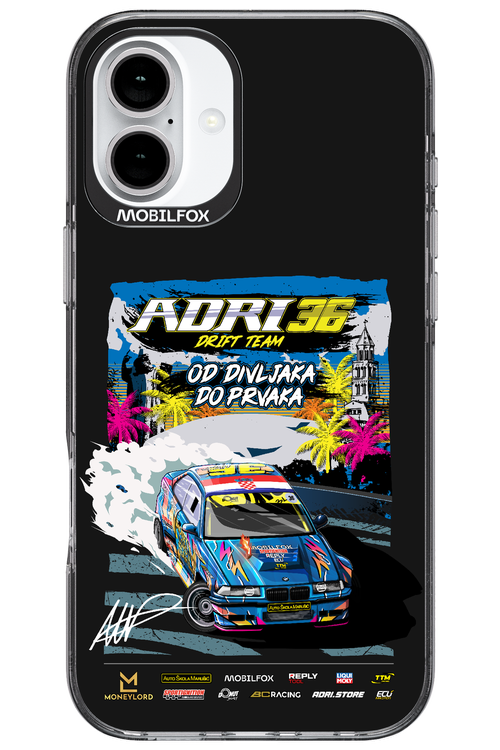 ADRI36 Midnight Drift 2.0 - Apple iPhone 16 Plus