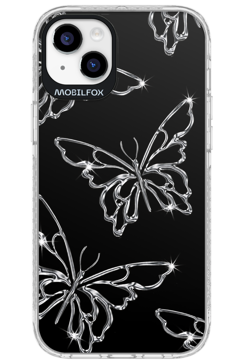 Silver Butterfly 2.0 - Apple iPhone 14 Plus