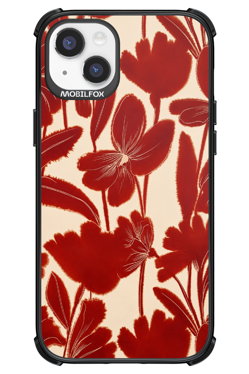 Burgundy Flowers 2.0 - Apple iPhone 14 Plus