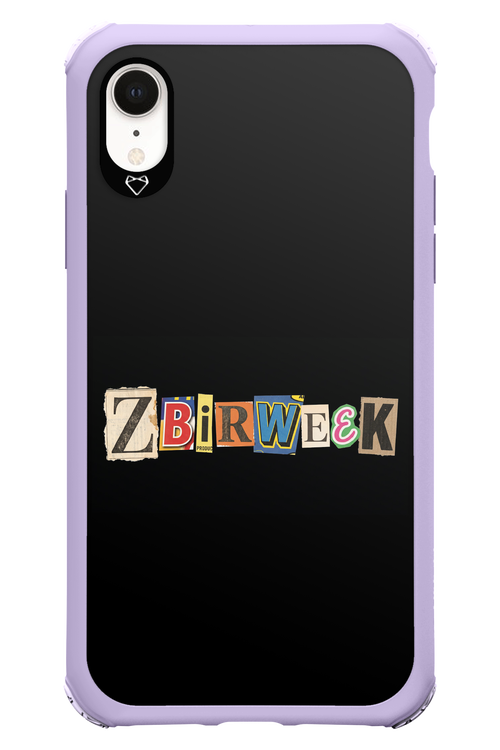 Zbirweek (black) 2.0 - Apple iPhone XR
