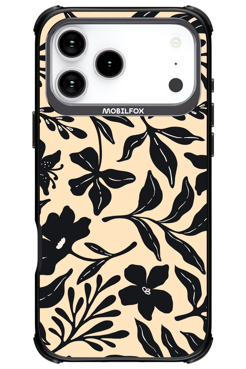 Black Flowers 2.0 - Apple iPhone 17 Pro Max