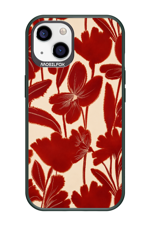 Burgundy Flowers 2.0 - Apple iPhone 13