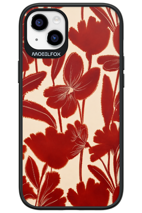 Burgundy Flowers 2.0 - Apple iPhone 14 Plus