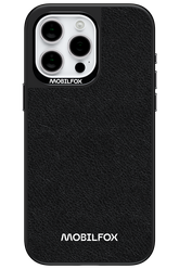 Logo White Leather 2.0 - Apple iPhone 15 Pro Max