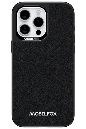 Logo White Leather 2.0 - Apple iPhone 15 Pro Max