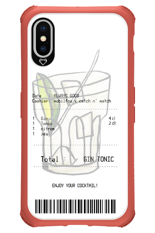 gin tonic - Apple iPhone X
