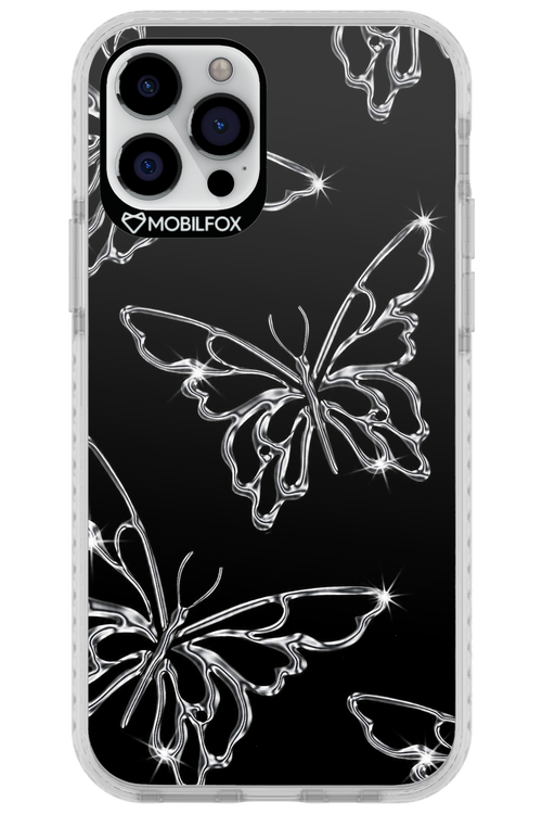 Silver Butterfly 2.0 - Apple iPhone 12 Pro