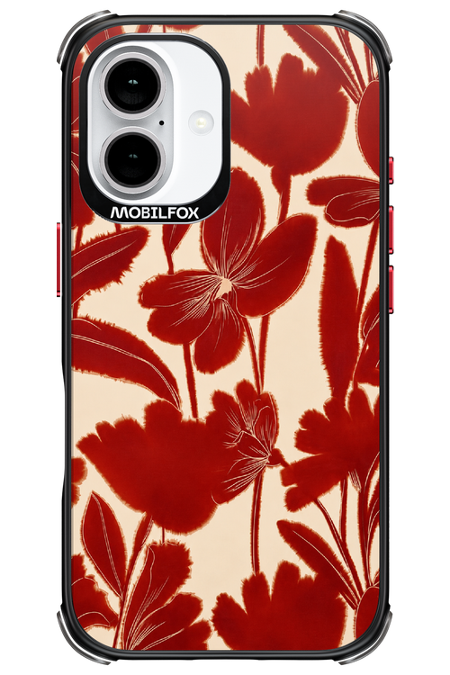 Burgundy Flowers 2.0 - Apple iPhone 16