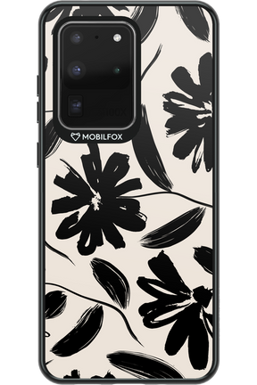 Monochrome Flowerss 2.0 - Samsung Galaxy S20 Ultra 5G