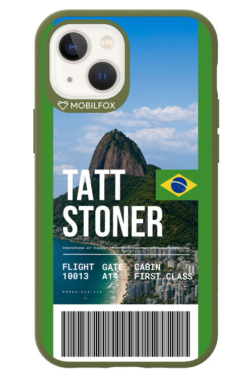 TATT STONER (fly ticket) 2.0 - Apple iPhone 13 Mini