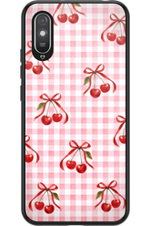 Pink Cherry Checked 2.0 - Xiaomi Redmi 9A