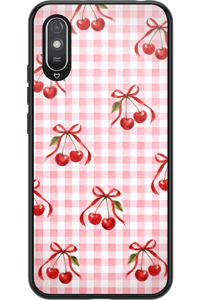 Pink Cherry Checked 2.0 - Xiaomi Redmi 9A
