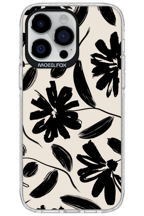 Monochrome Flowerss 2.0 - Apple iPhone 14 Pro Max