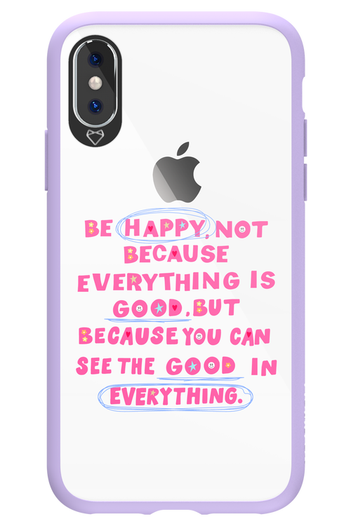 Be Happy - Apple iPhone X