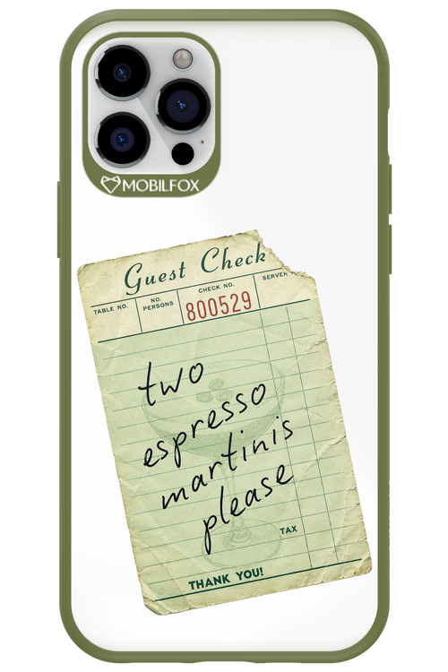 Espresso Martini 2.0 - Apple iPhone 12 Pro